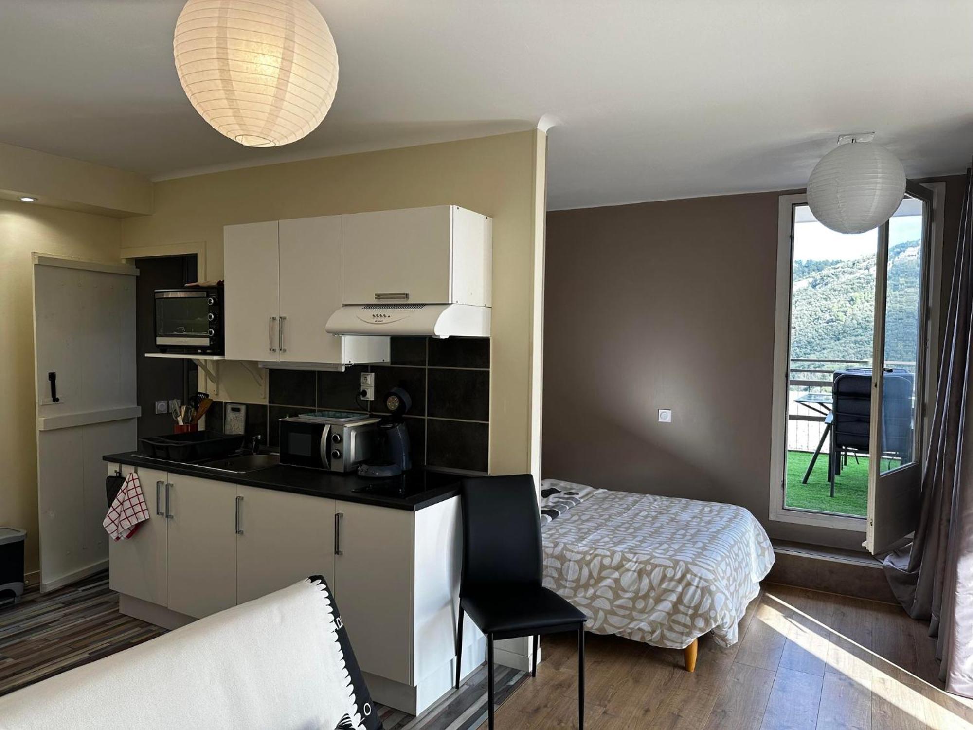 Studio Tout Equipe Amelie-les-Bains-Palalda ภายนอก รูปภาพ